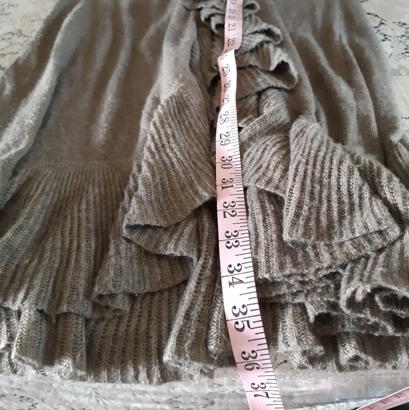 Slonl Taupe Cashmere Blend Sweater Size Medium - Picture 7 of 8